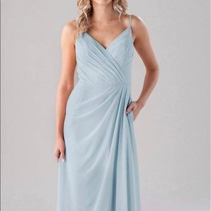 Sky Blue Bridesmaids Dress